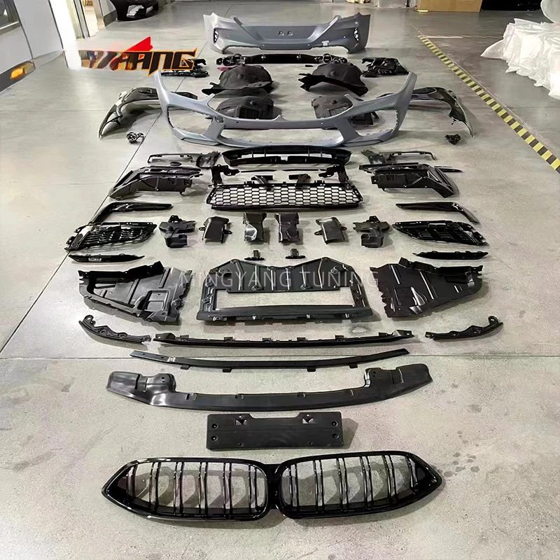 High fitment conversion bodykit car bumper grill For s 8 series G14 G15 G16 upgr to M8 1:1 den body kit