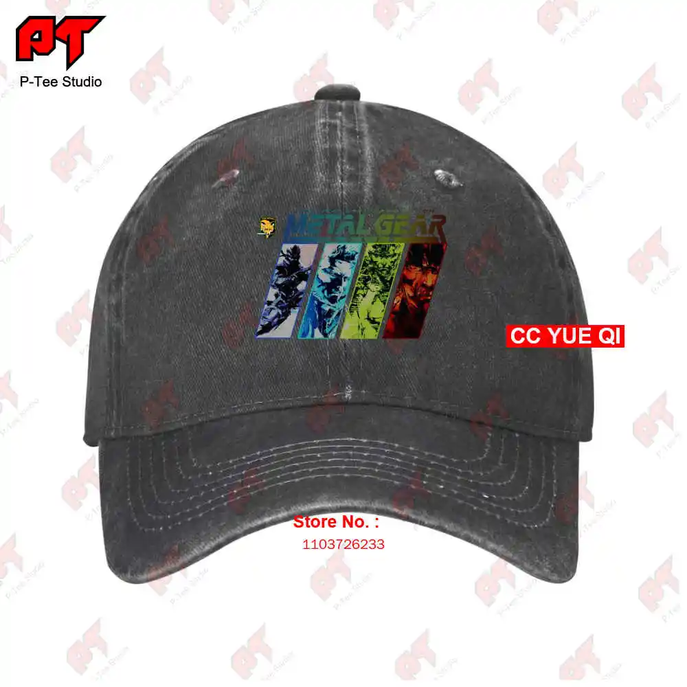 Metal Gear Solid V2 Computer Game Baseball Caps, Truck Cap, ZI55