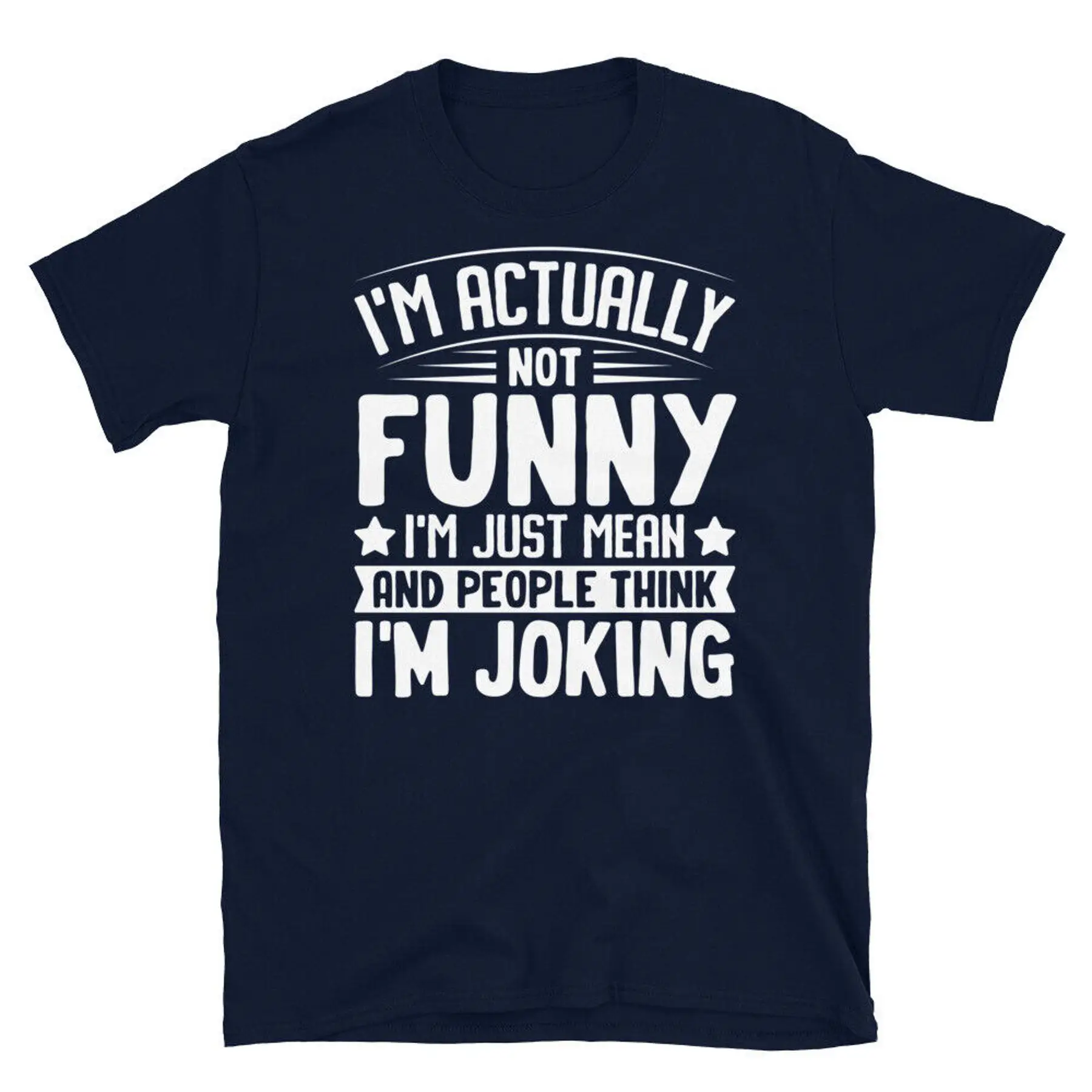 

Футболка унисекс с короткими рукавами I m Mean Sarcastic, новая футболка унисекс с короткими рукавами