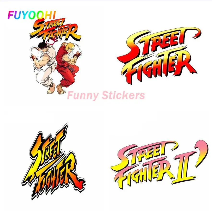 

FUYOOHI Play Stickers for Street Tournament King of Fighters Funny Car Decal DIY Occlusion Scratch Waterproof PVC Car Stickers