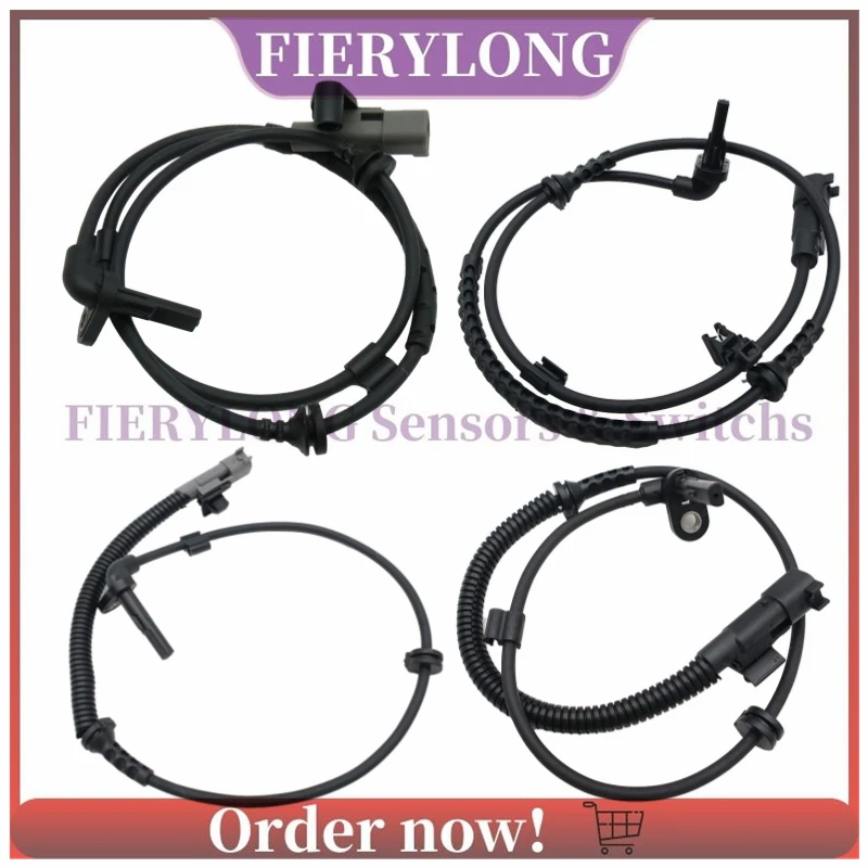 

4PCS 94544448 94544449 Front Rear ABS Wheel Speed Sensor For Chevrolet Sonic 2012-2017 2018 2019 2020 94544450 94544451