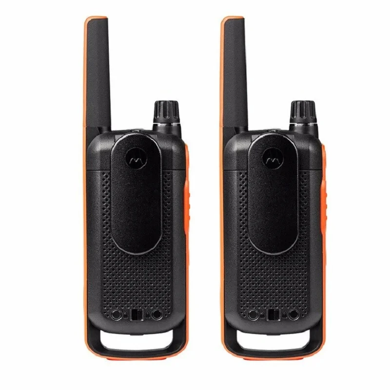 Motorola walkie-talkie T82 public IPX2 professional business hotel store office USB charging console two-pack