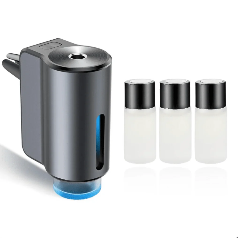 

Smart Car Air Freshener - Upgraded Version, Includes 3 Bottles Of 10ml French Essential Oil, Enhanced Spray Effect, Long-Lasting Fragrance, Adjustable Intensity Car Aroma Device
