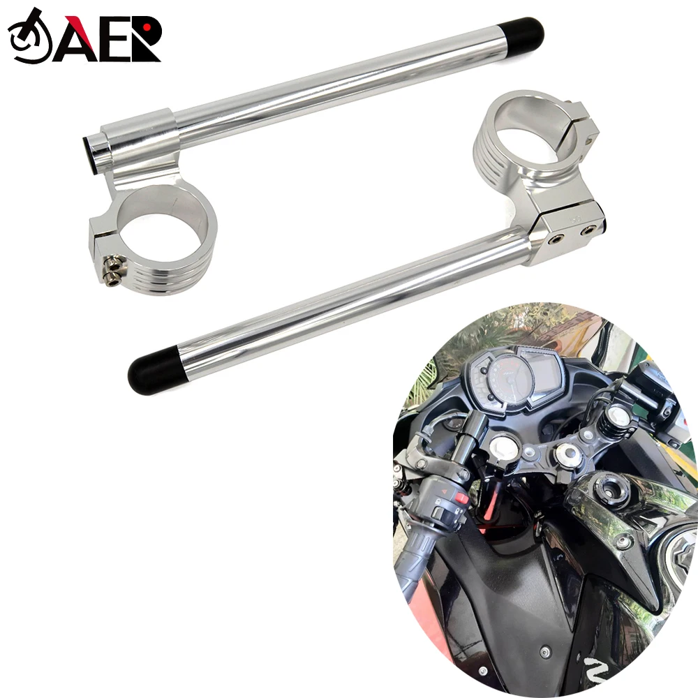 

CNC Handlebar Clip On Ons for Honda CBR1000RR CBR 1000 CBR1000 RR 2004-2018 CBR929 954 RC45 RC51 Fork Handlebars Handle Bar