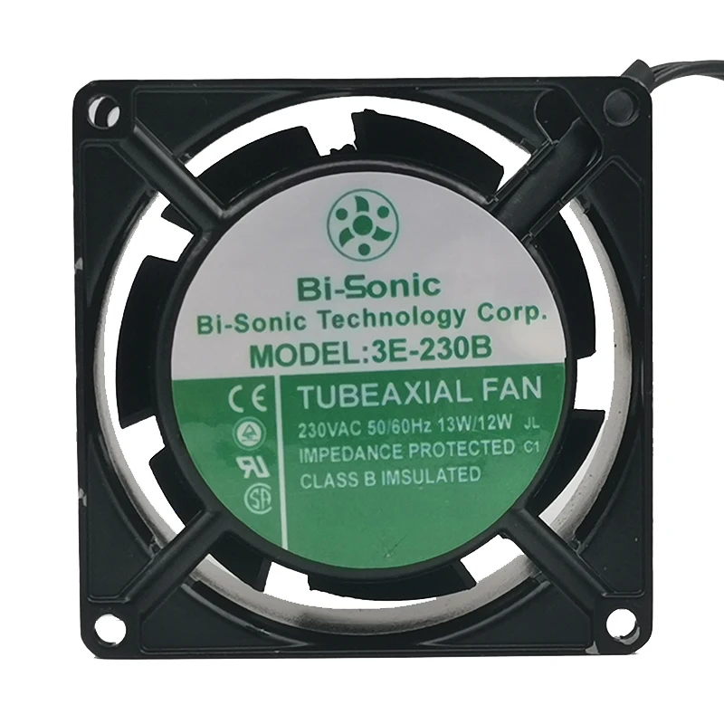 Cooling fan New Taiwan Bairui 3E-230B 8038 8cm 220V all metal iron blade high temperature resistant axial fan