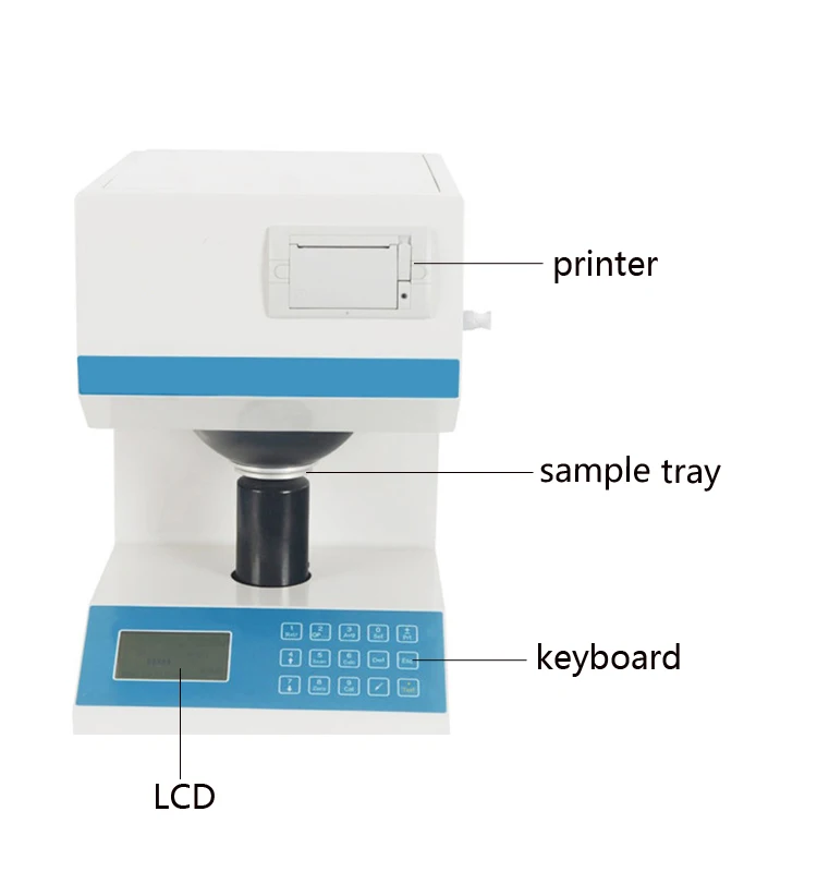 الرقمية ورقة مسحوق Opacity سطوع البياض اختبار اختبار آلة متر