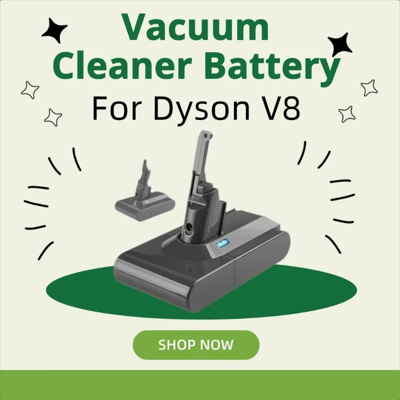

Новый аккумулятор 21.6В для пылесоса Dyson V8