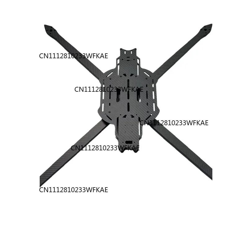 Carbon fiber 18 inch drone rack width model 18 inch cross rack long distance load rack frame