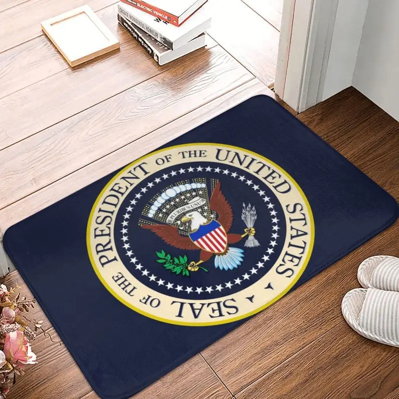 Seal Of The President Of The United States Doormat Non-Slip Kitchen Bath Mat Bedroom Balcony Floor Door Entrance Carpet Rug