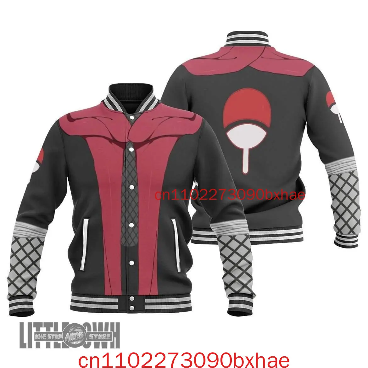 2026 جديد ثلاثية الأبعاد مطبوعة ناروتو البيسبول سترة الشارع الاتجاه أكاديمية نمط الرجال النساء والأطفال السترات