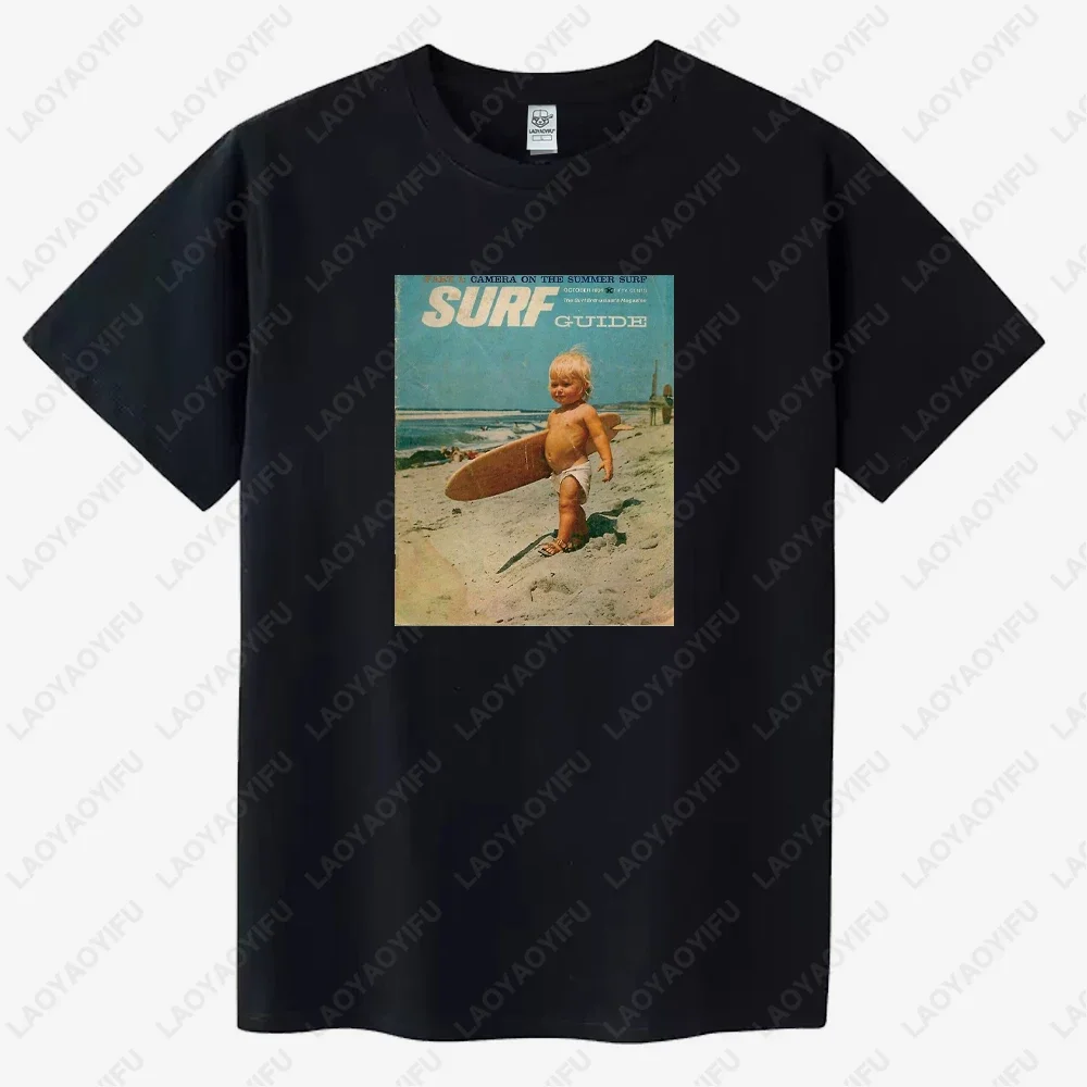 

Винтажные футболки с графическим рисунком для мальчиков и серфинга, летние мужские праздничные хлопковые футболки высокого качества, модная повседневная забавная футболка с короткими рукавами