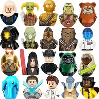Star Wars Clone Trooper Padme Amidala Guard Thrawn C-3PO Building Blocks Ahsoka Tano Luke Darth Vader Brick Action Figure Toy