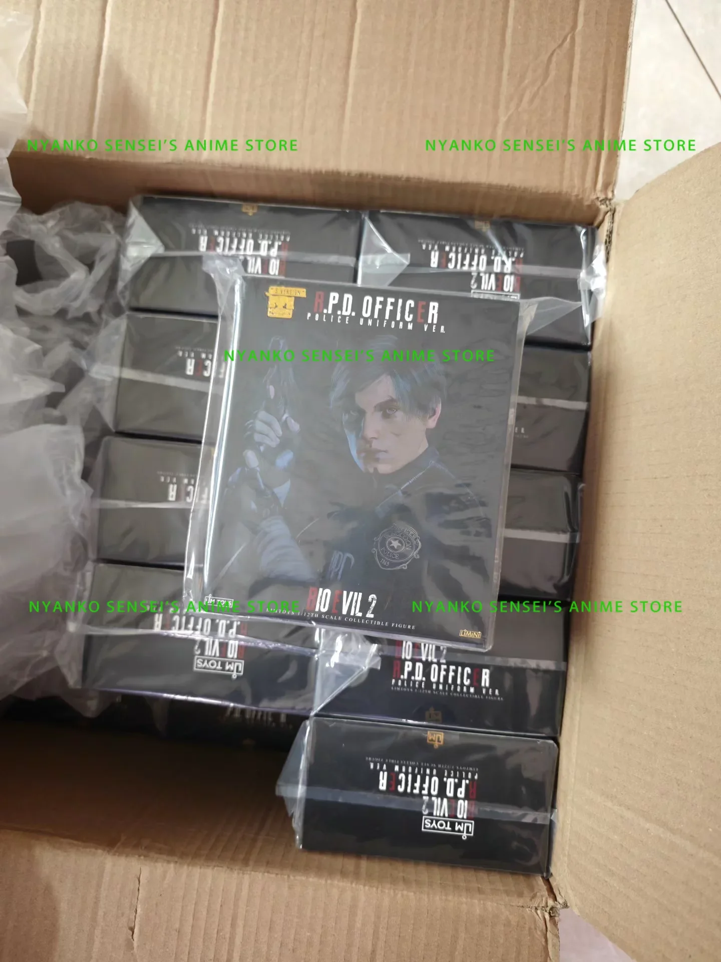 In Stock LimToys Leon S. Kennedy R.P.D. Officer 1/12 Action Figure Anime Model Trendy Toy Desktop Gift Doll Collectible