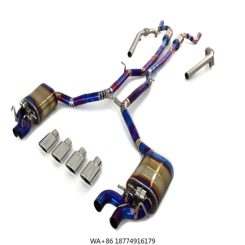 

Exhaust Pipe Car Sound System Accessories for W204 C63 V8 2008-2014 WIth SS304 Titanium Alloy
