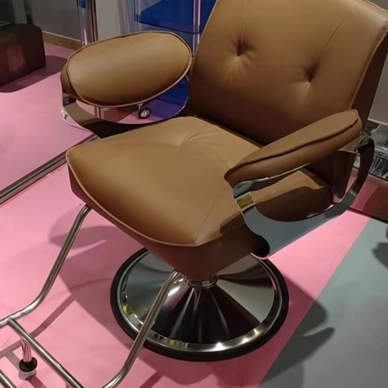كرسي حلاق مكتب عجلة لاش باديكير كرسي حلاق مكتب الاستقبال Mobiliario Peluqueria أثاث صالون تجميل احترافي #4