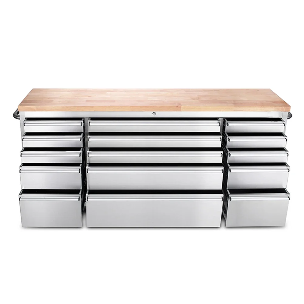 

#For 72 inch stainless steel Empty Storage Truck rolling Metal garage Tool Box