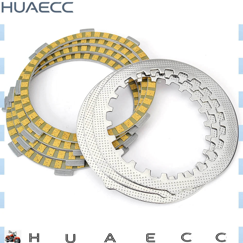Clutch Friction Steel Plates Disc for Yamaha 1V1-16324-00 DT80 LC1 RZ50 5FC DT80 MX YZ80C YZ80D YZ80E YZ80G DT50LC 598-16321-01