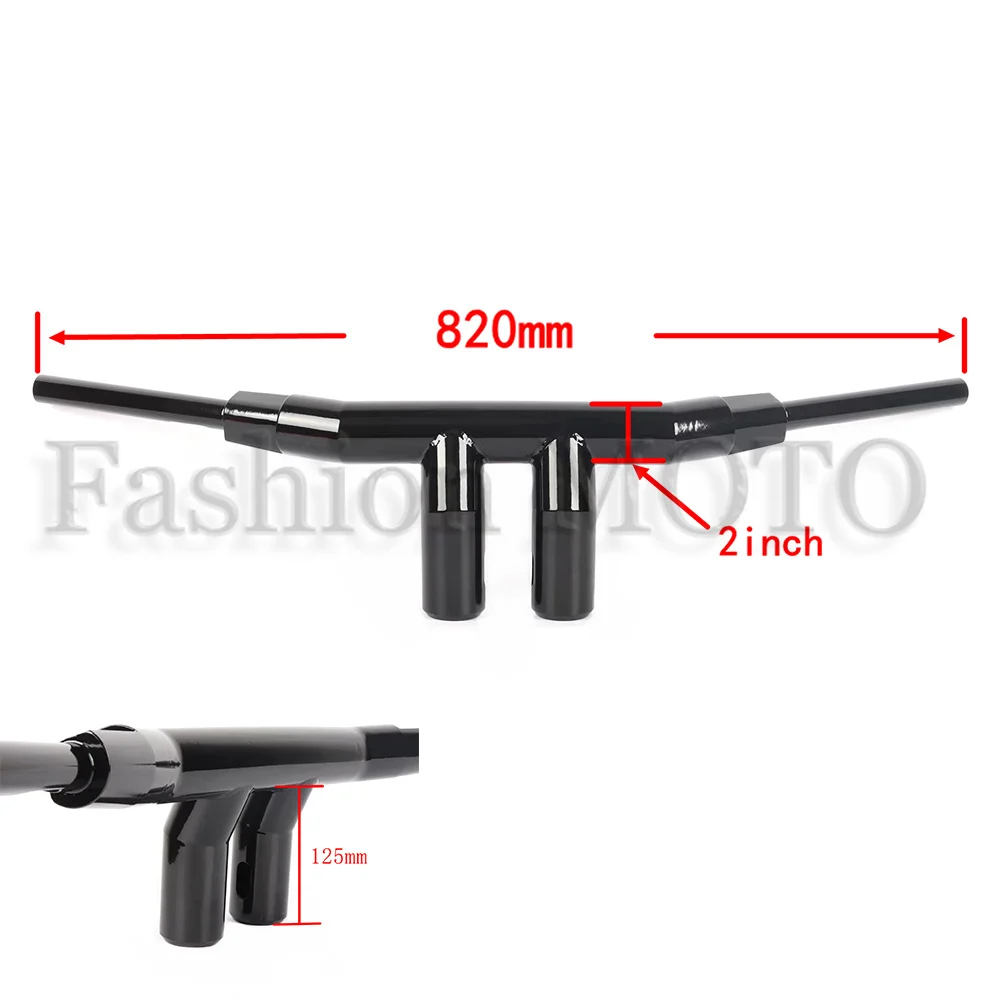 Motorcycle handlebars 2-inch T handlebars For Harley NIGHT ROD SPECIAL V-Rod Fat boy Breakout