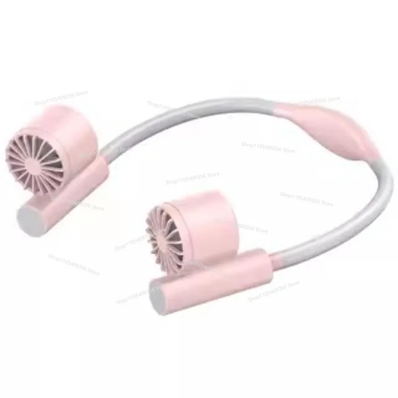 For Small Neck Fan, Long Battery Life, Portable Fan, Large Wind Outdoor Silent Fan