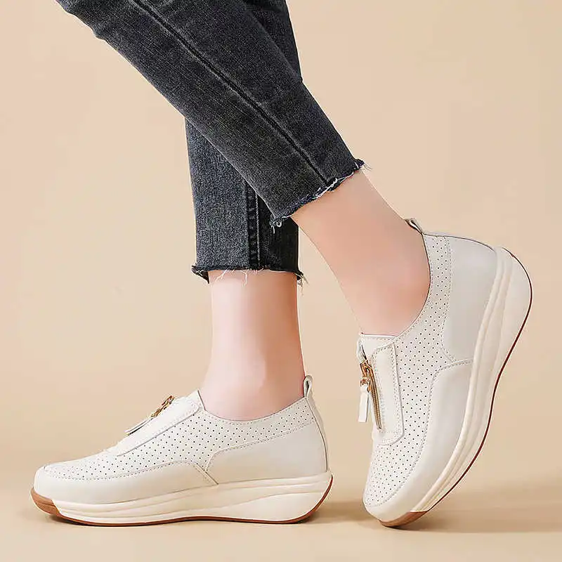 Natural Leather Winter Women's School Shoes Mules Latest Sneakers Spring Sports Hypebeast Imported Fitness Styling Luxury