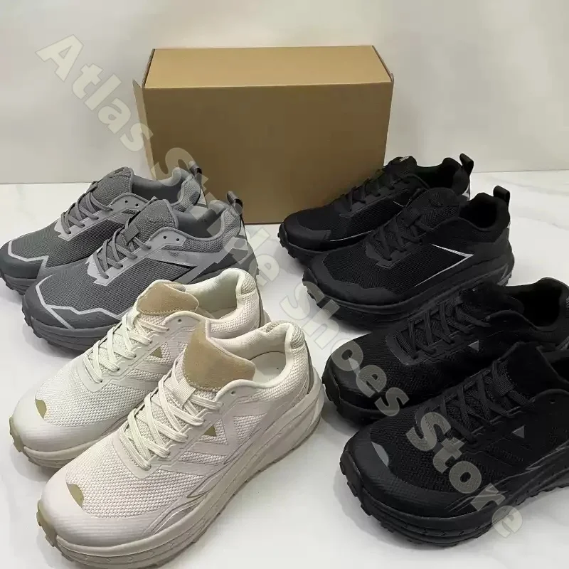 

Men's Wide-Fit Outdoor Sneakers Breathable Mesh Non-Slip Lug Sole Lace-Up Lightweight Casual Walking Shoes Comfortable Wide Toe