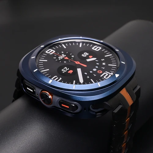 Imagen 2 del producto Funda de Metal de aluminio para Samsung Galaxy Watch Ultra 2025, Protector de pantalla de lujo de 47mm para SAMSUNG GALAXY Watch ULTRA 2024