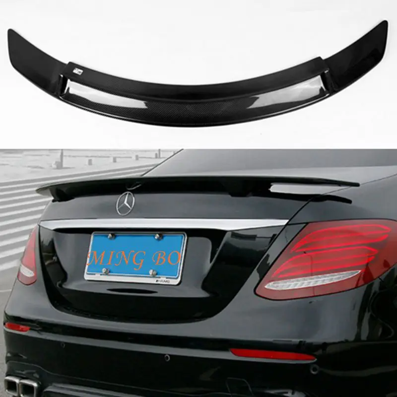 

FOR Mercedes-Benz E-Class W213 4Door Sedan RT Style Carbon Fiber Rear Spoiler Trunk Wing 2016-2023 FRP Forged carbon