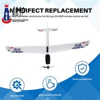 A29F-2Pcs Xk A800.0006 Propeller Folding Blades For Wltoys Xk A800 Rc Aircraft Fixed Wing Glider Upgrade Spare Parts