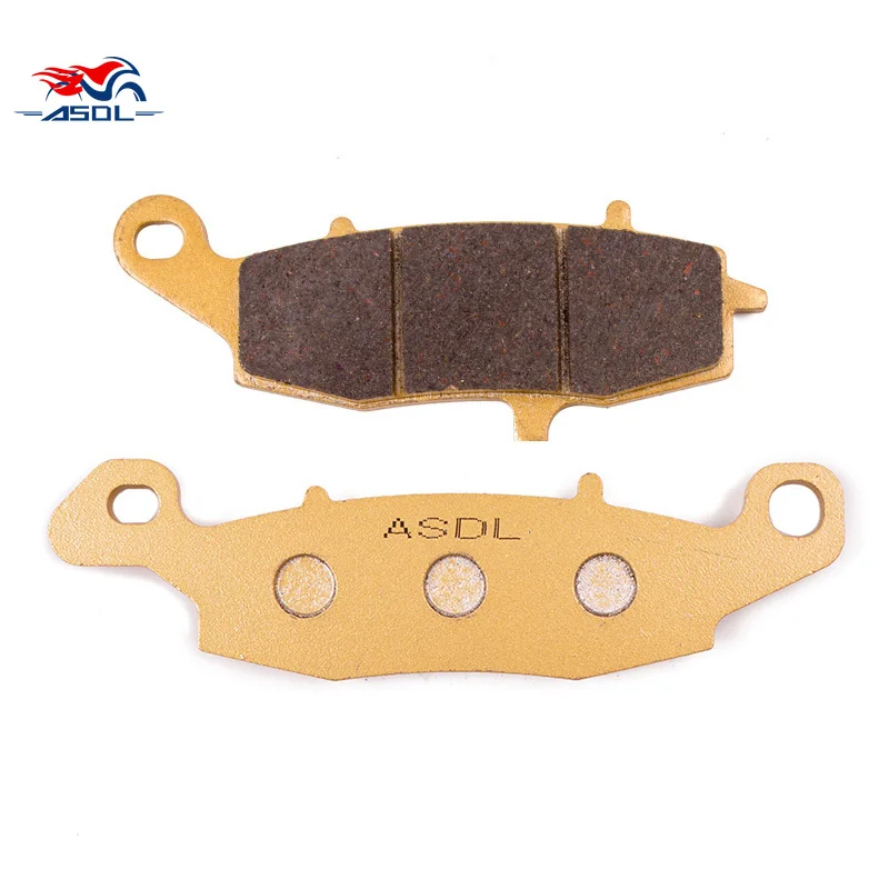 650CC Motorcycle Accessories Front and Rear Brake Pads Disc Tablets For KAWASAKI KLR650 KLR650C KLR 650 C1-C10 1995-2004 2003 02