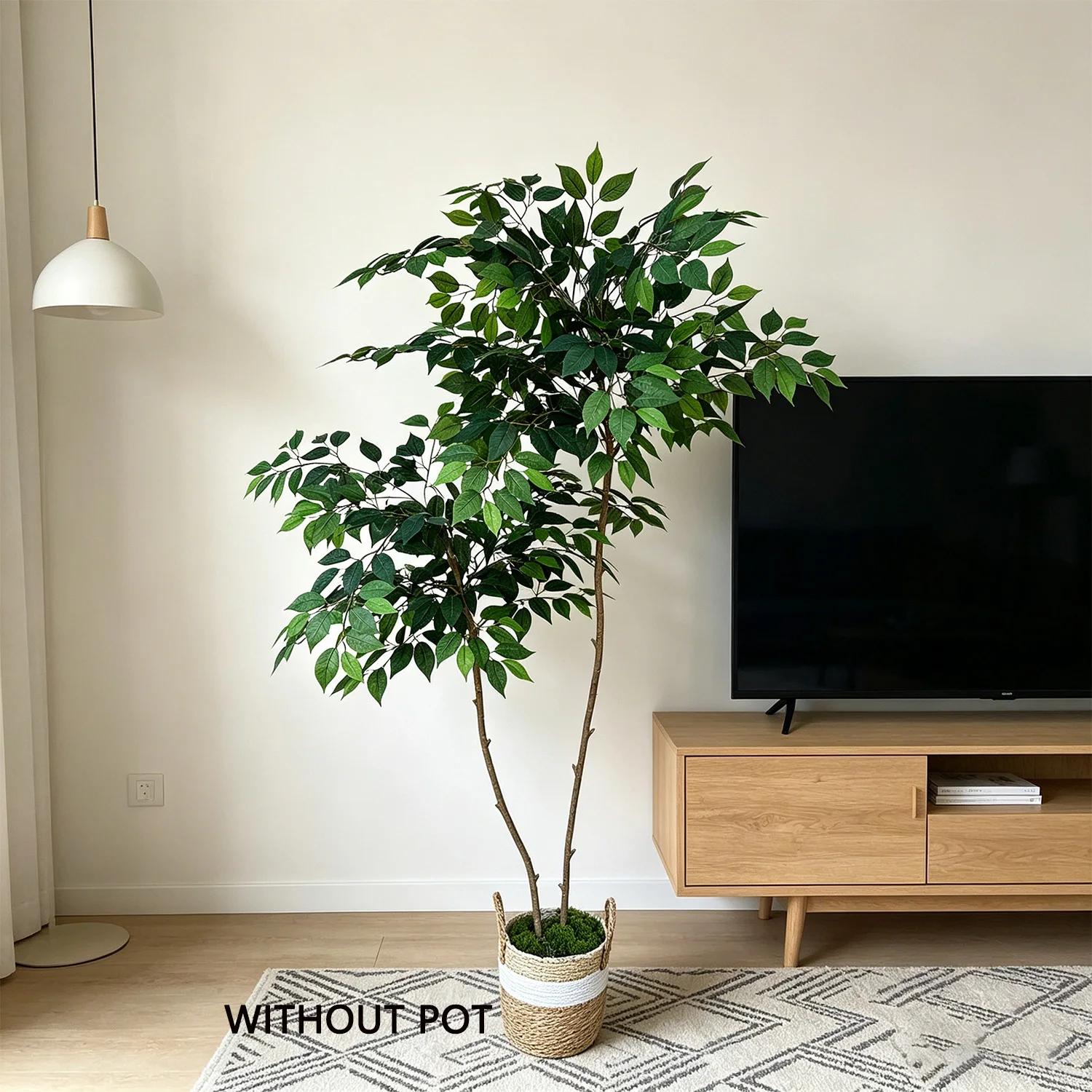 ต้นไทรจำลอง ขนาด 70-190 ซม. ต้ - Ficus Lyrata Tree บทวิจารณ์และราคา