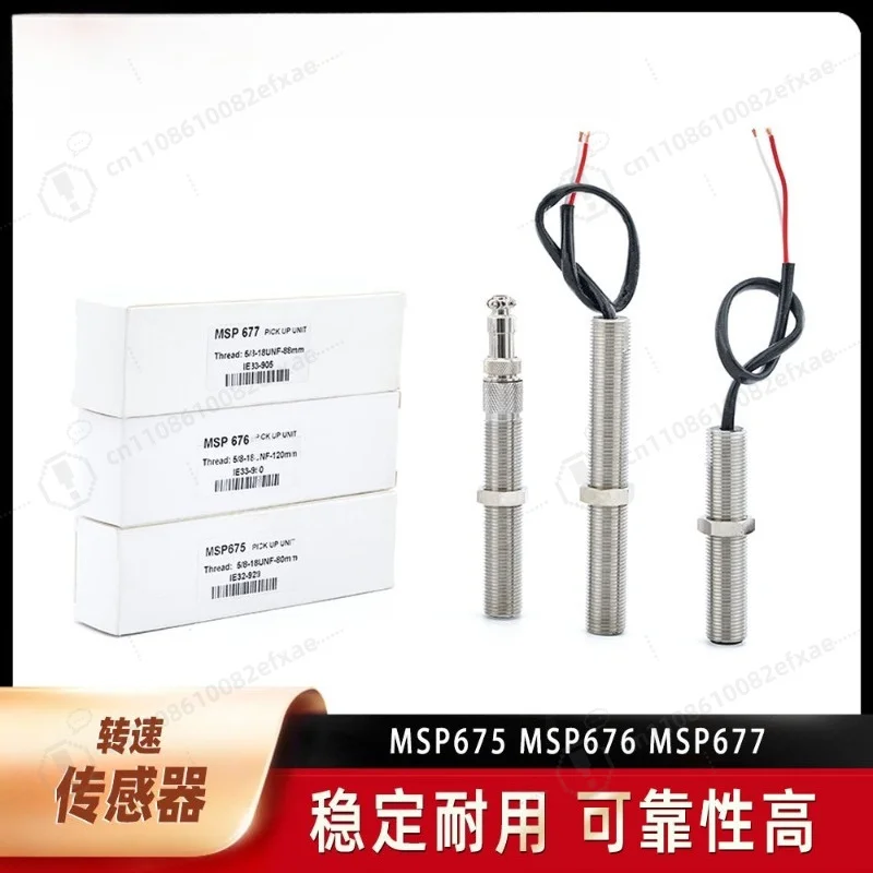 Diesel Generator Speed Sensor MSP675 MSP676 MSP677 Magnetic Pickup Probe for Engine RPM Measurement