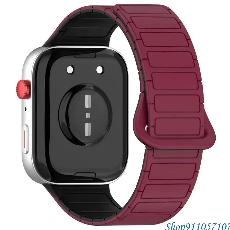 203b Banda silicone essencial com trava magnética para uso diário para assistir Fit 3