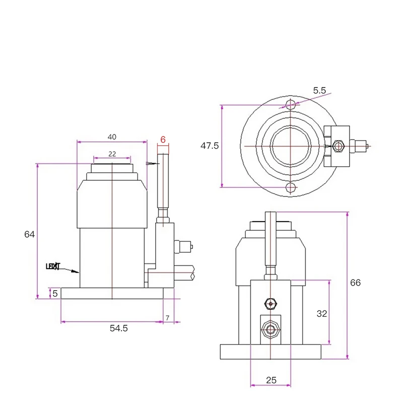 High Precision Automatic Tool Sensor CNC Z Axis Tool Press Sensor Tool Setting Gauge 4Wires Engraving Accessories CNC Router