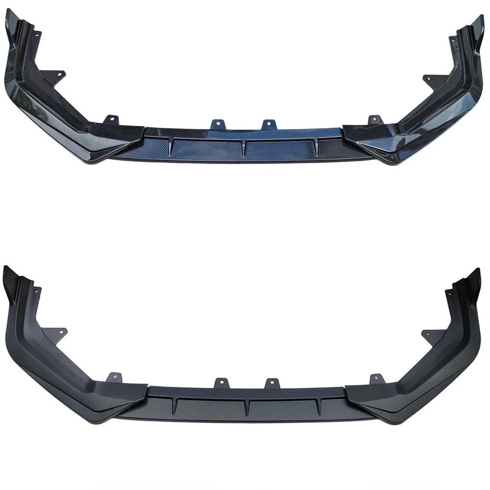 Per Honda Civic 11th Gen 2022 2023 accessori per auto 3 pezzi paraurti anteriore diffusore per labbra deflettore paraurti anteriore protezioni Kit