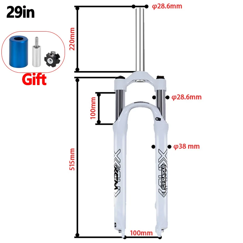 SUNTOUR XCM MTB フォーク 26 27.5 29 インチショルダーコントロール