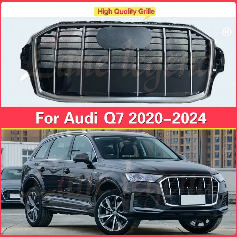 The original car model For Audi Q7 2020 2021 2022 2023 2024 car styling For SQ7 Style Grill Car Accessories Tools