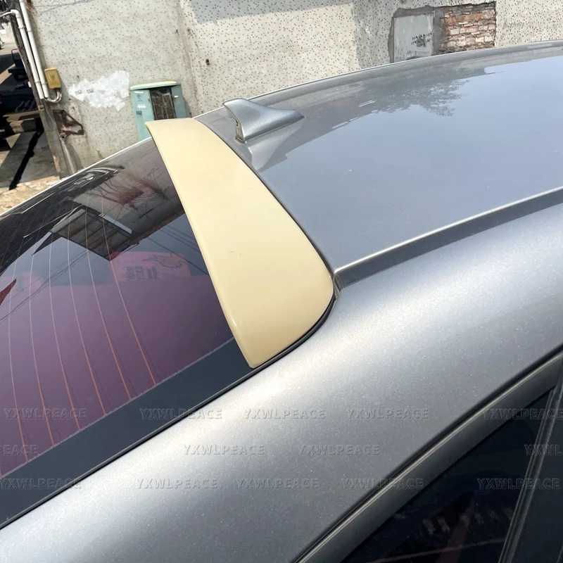 For Kia NEW K3 2019 2020 2021 Spoiler High Quality ABS Plastic Primer Color Rear Window Roof Spoiler Wing Body Kit Accessories