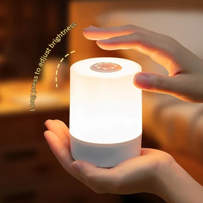 

Touch Led Night Lights Dimmable Bedside Desktop lampe led Rechargeable Reading Table Lamps Bedroom Lighting living room decor