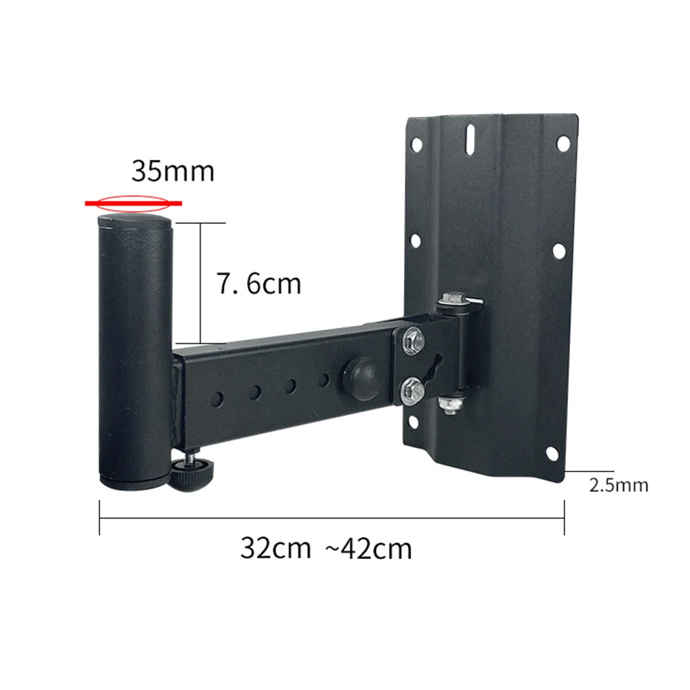 

Sturdy Stainless Steel For Speaker Stand Bracket Compatible with 8 15 inch Audio For Speakers Secure and Reliable