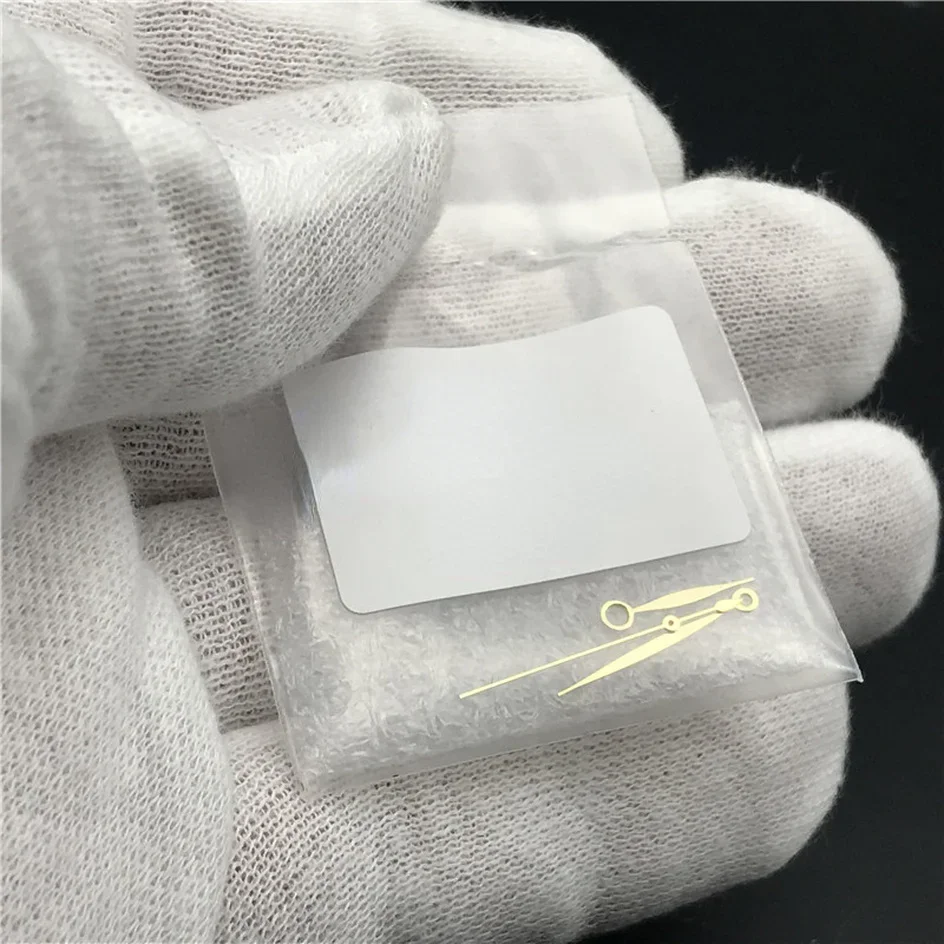 メンズメカニカルムーブメントウォッチポインター交換部品ハンドウォッチアクセサリー、時計職人、ブラック、ゴールド、シルバー、2824