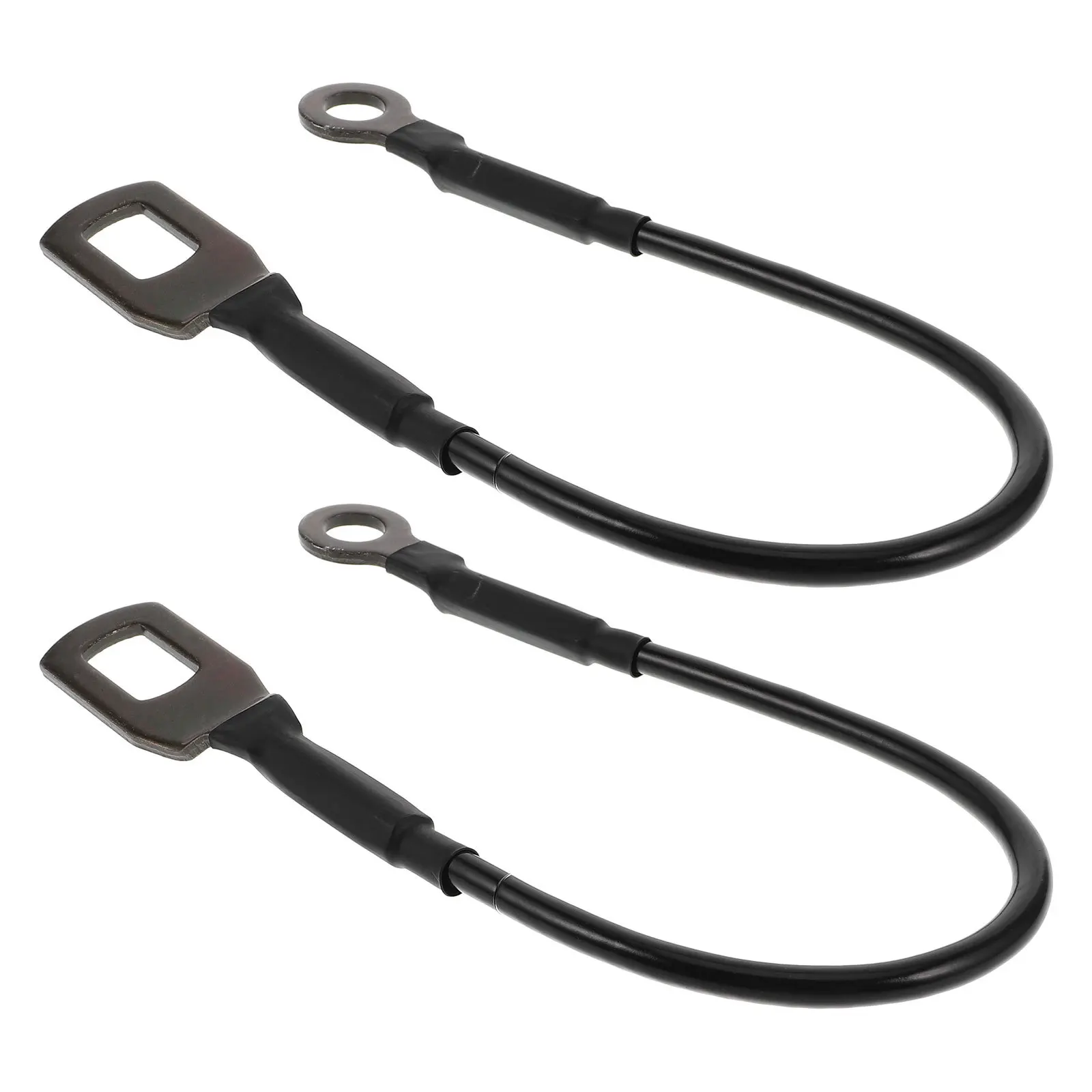 2 قطعة كابلات الباب الخلفي للسيارة شديدة التحمل من المطاط الصلب لشاحنة بيك اب مجموعة استبدال دعم بوابة الرفع الخلفي للاستخدام في جميع الأحوال الجوية