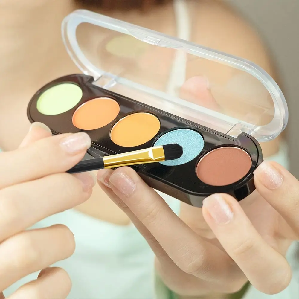 10 個のアイシャドウ ブラシ ダブルエンド アイシャドウ アプリケーター ロング ハンドル アイ アイ