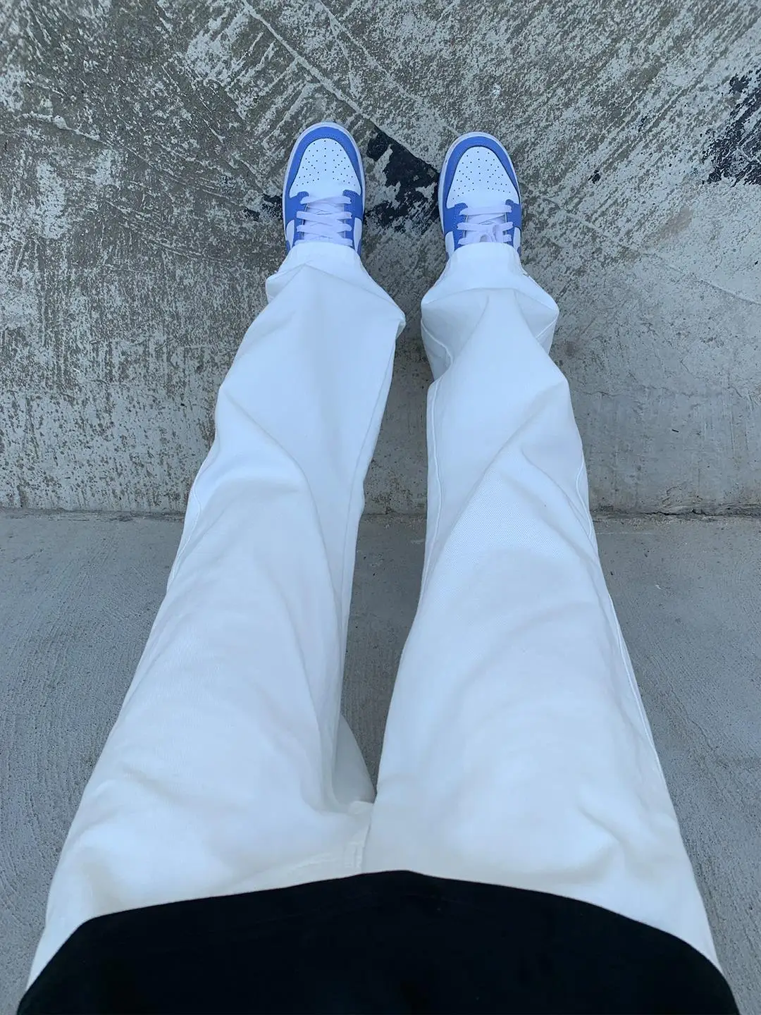 

Мужские джинсы Cleanfit White Waed American Style: прямые, свободного кроя, летние, повседневные, молодежные, модные