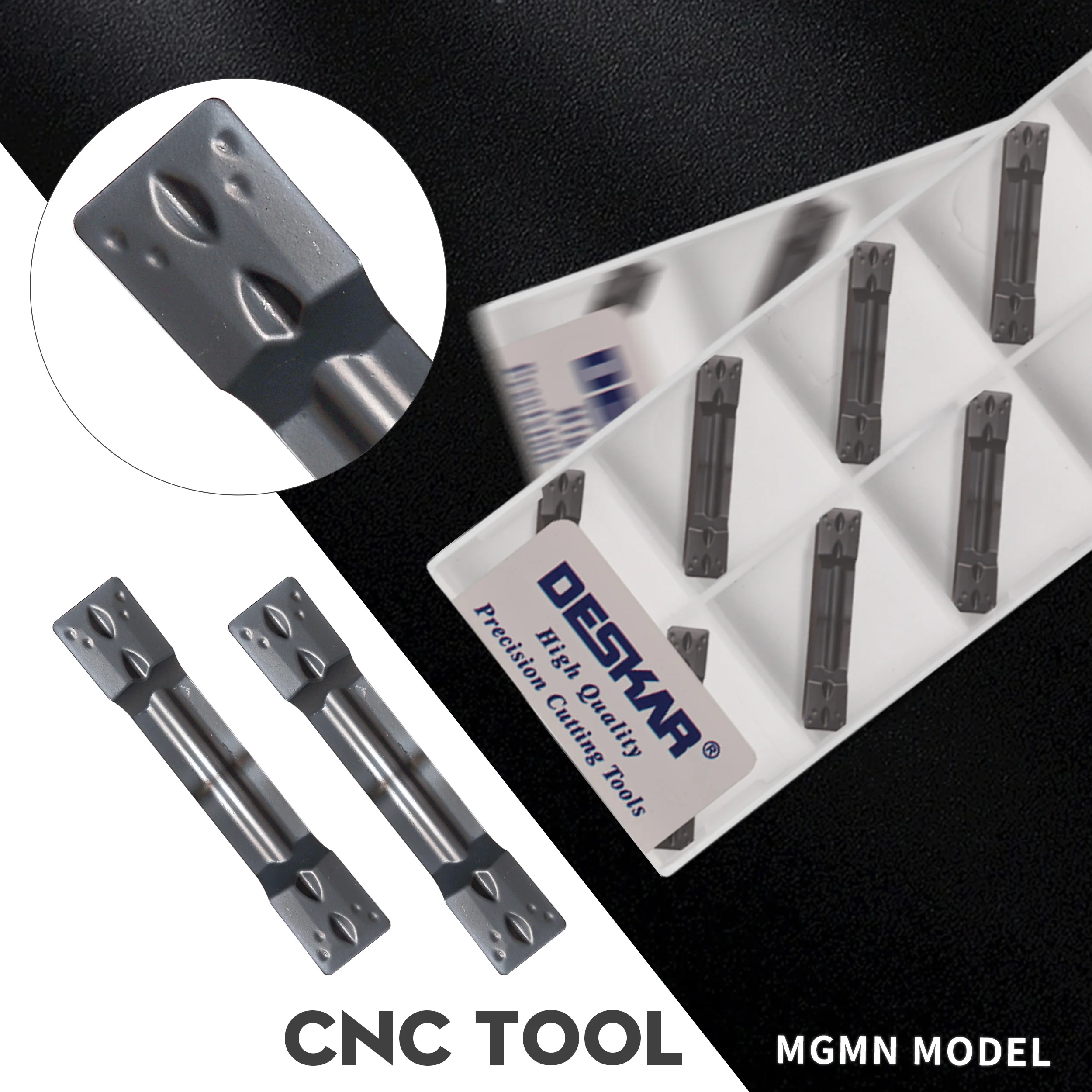 MGMN150 200 250 300 400 500 LDA CNC lathe slotting tool Carbide alloy grooving inserts PVD coating for steel and stainless steel