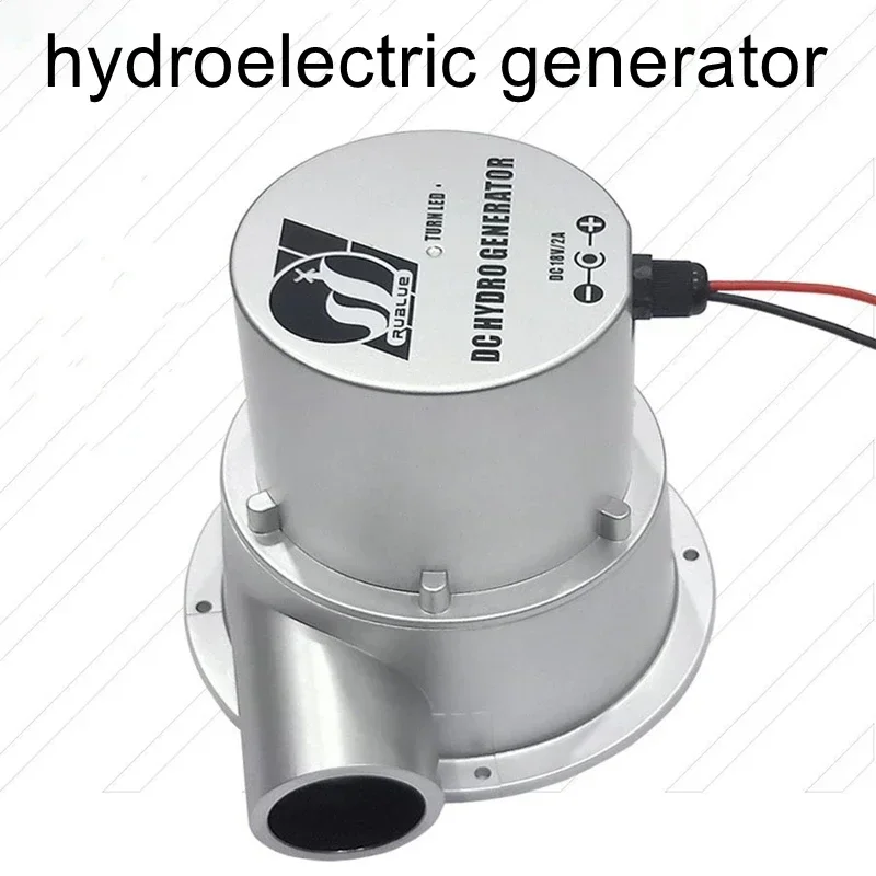 12V small hydroelectric generator outdoor portable water turbine high efficiency brushless DC micro hydroelectric generator