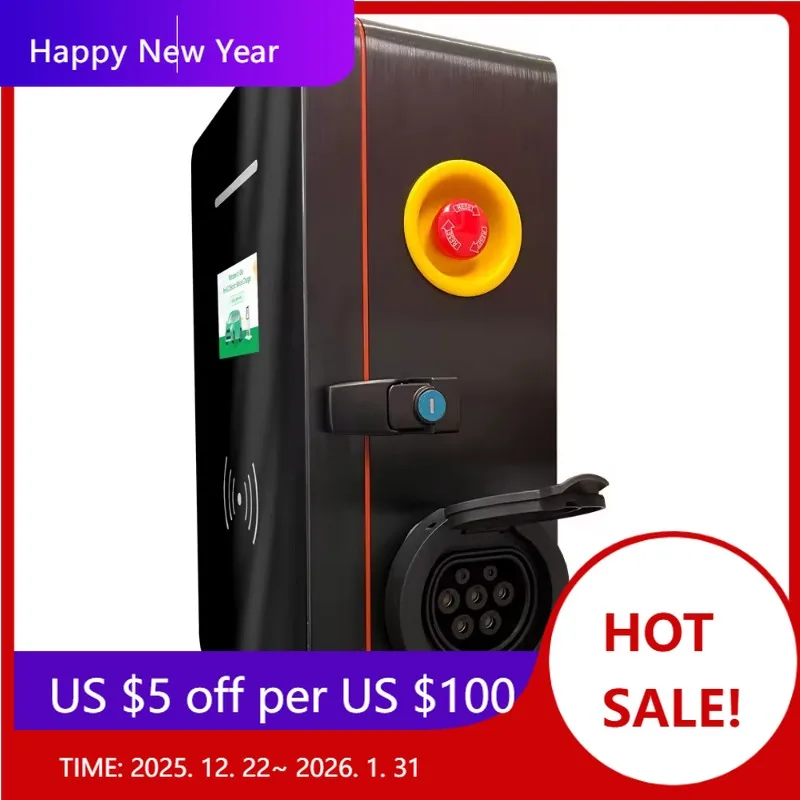 

Ev Charging AC 14 Kw Station Dual Socket Type2 Fast Double Outlet Ev Charger For Electric Car 7kW+7 KW Wholesale Car Evse Charge