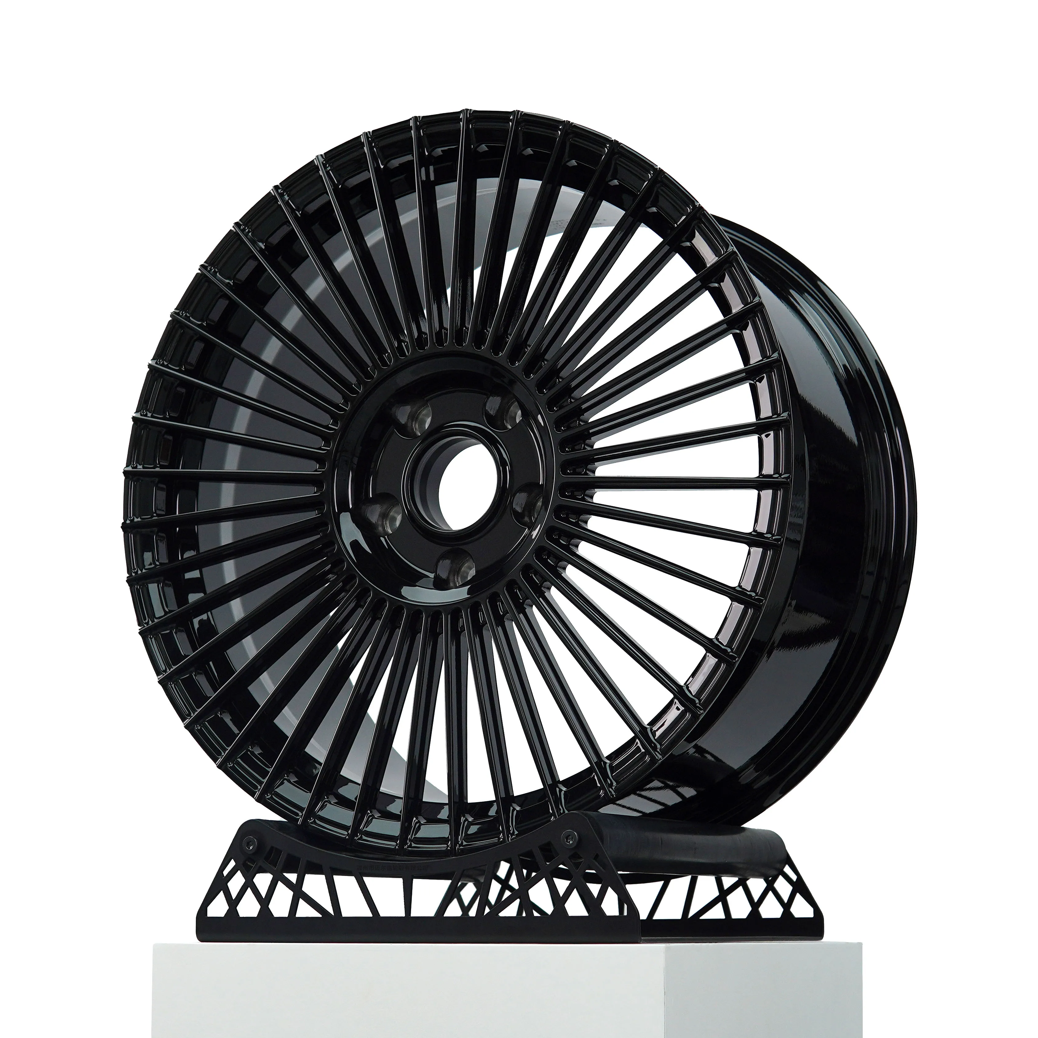 

18 19 20 21 22 23 24 26 Inch Black Multi Spoke Custom Forged Alloy Wheel for Mercedes Benz BMW Audi SUV 5X112 5X114.3 T6061-T6