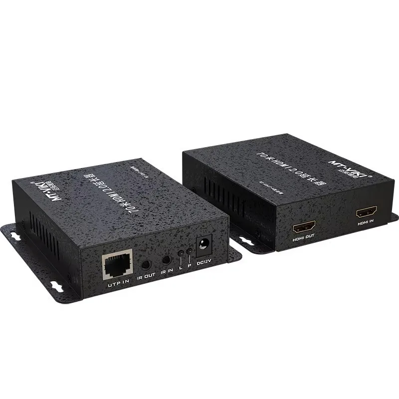 

70m 4K HDMI Extender Splitter Over Cat5 with HDMI Loop
