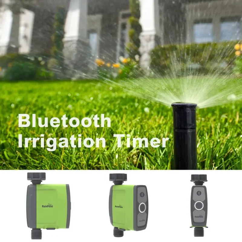 Tuya Bluetooth Smart Irrigation System APP Control Garden Automatic Sprinkler Water Timer Digital Irrigation Water Timer tandorio automatic diving watch for men double bow domed sapphire crystal nh35 pt5000 movt 200m water resist 40mm luminous dial