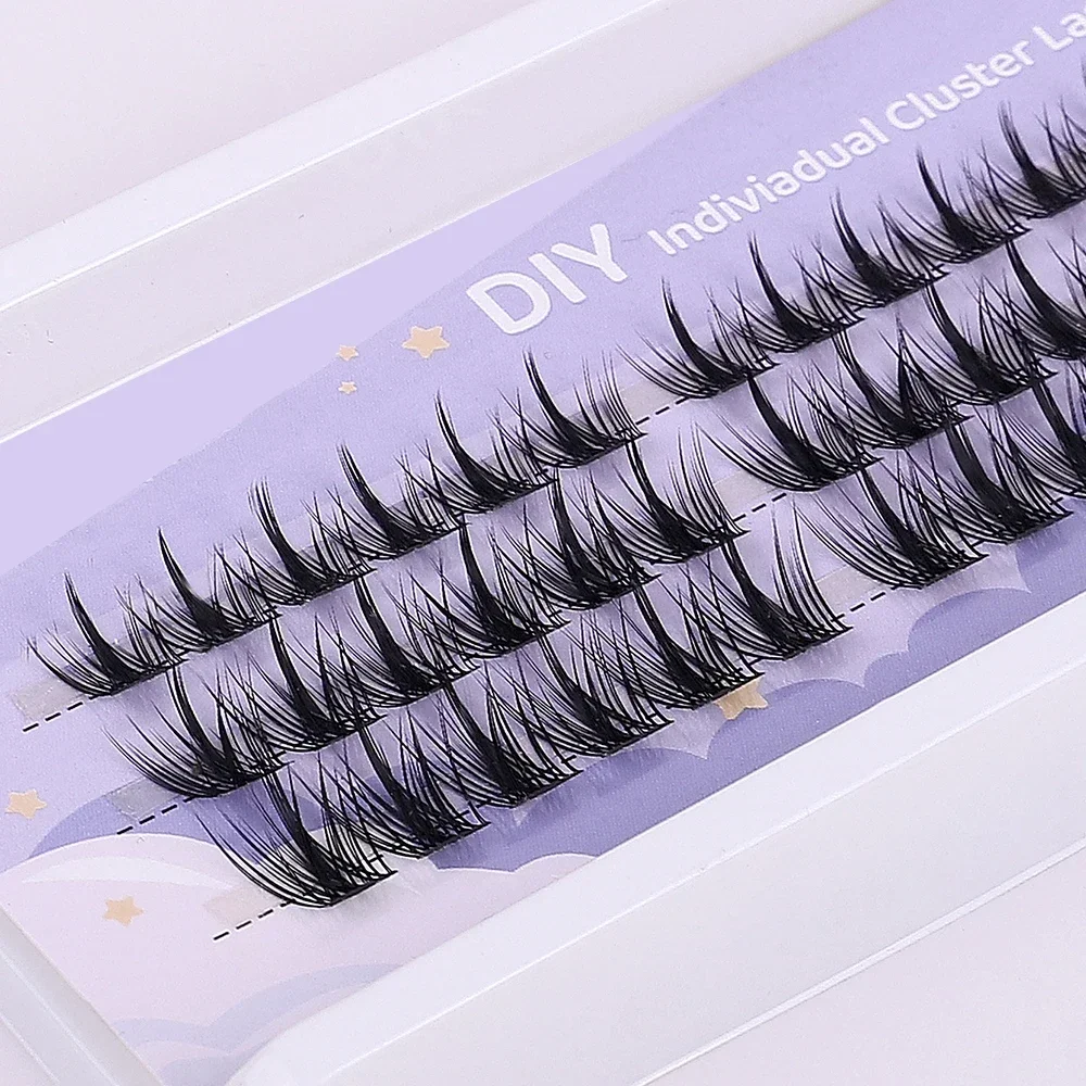 Individuele Wimpers 36 Clusters Zacht Lint Gesegmenteerde Valse Bundels Wimpers Diy Individuele Clusters Lash Extensions